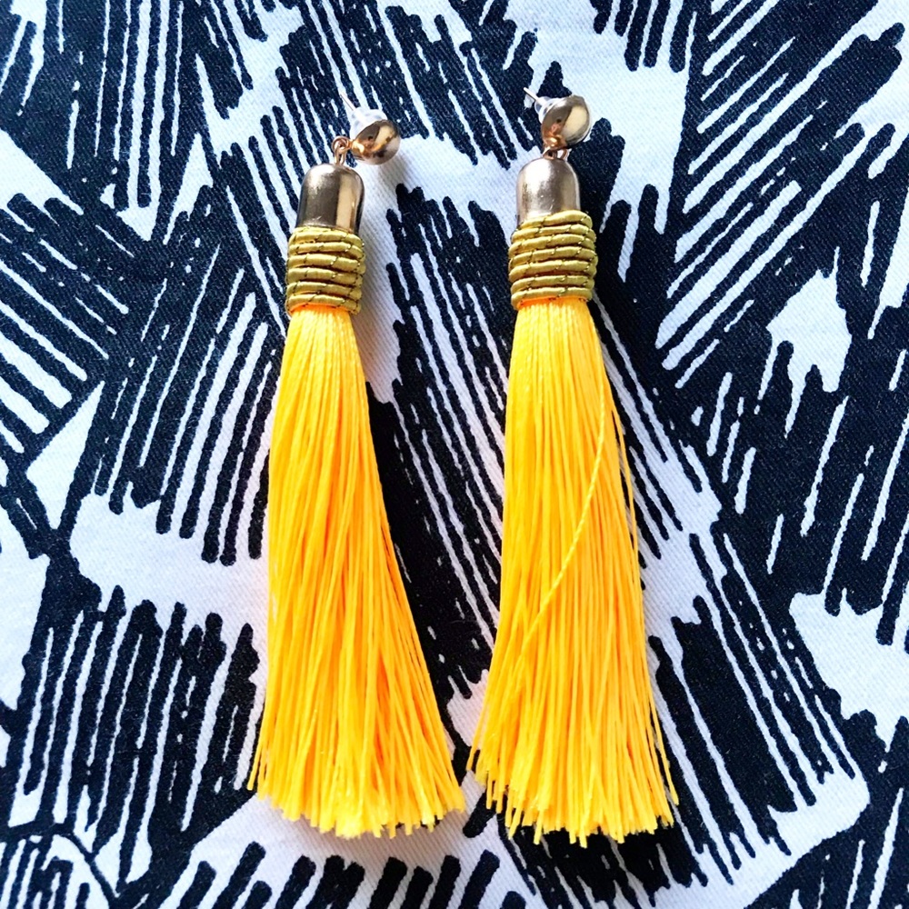 Boho tassel earrings